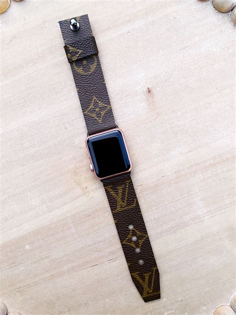 preppy apple watch bands|repurposed lv apple watch band.